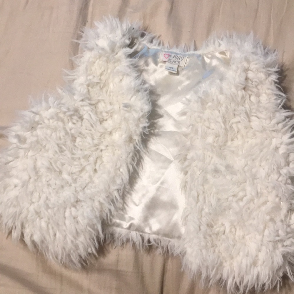 Faux fur vest